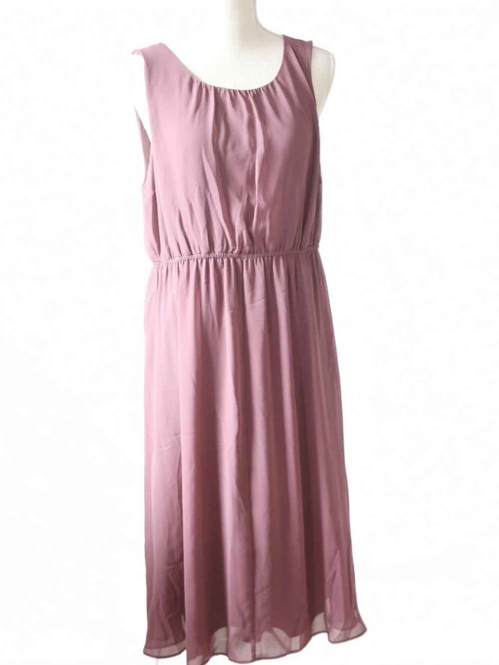 Mauve Chiffon Dress